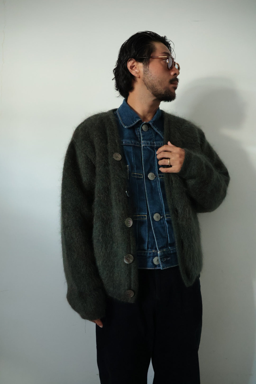 【KOOKY ZOO 】JUVENILE MOHAIR CARDIGAN