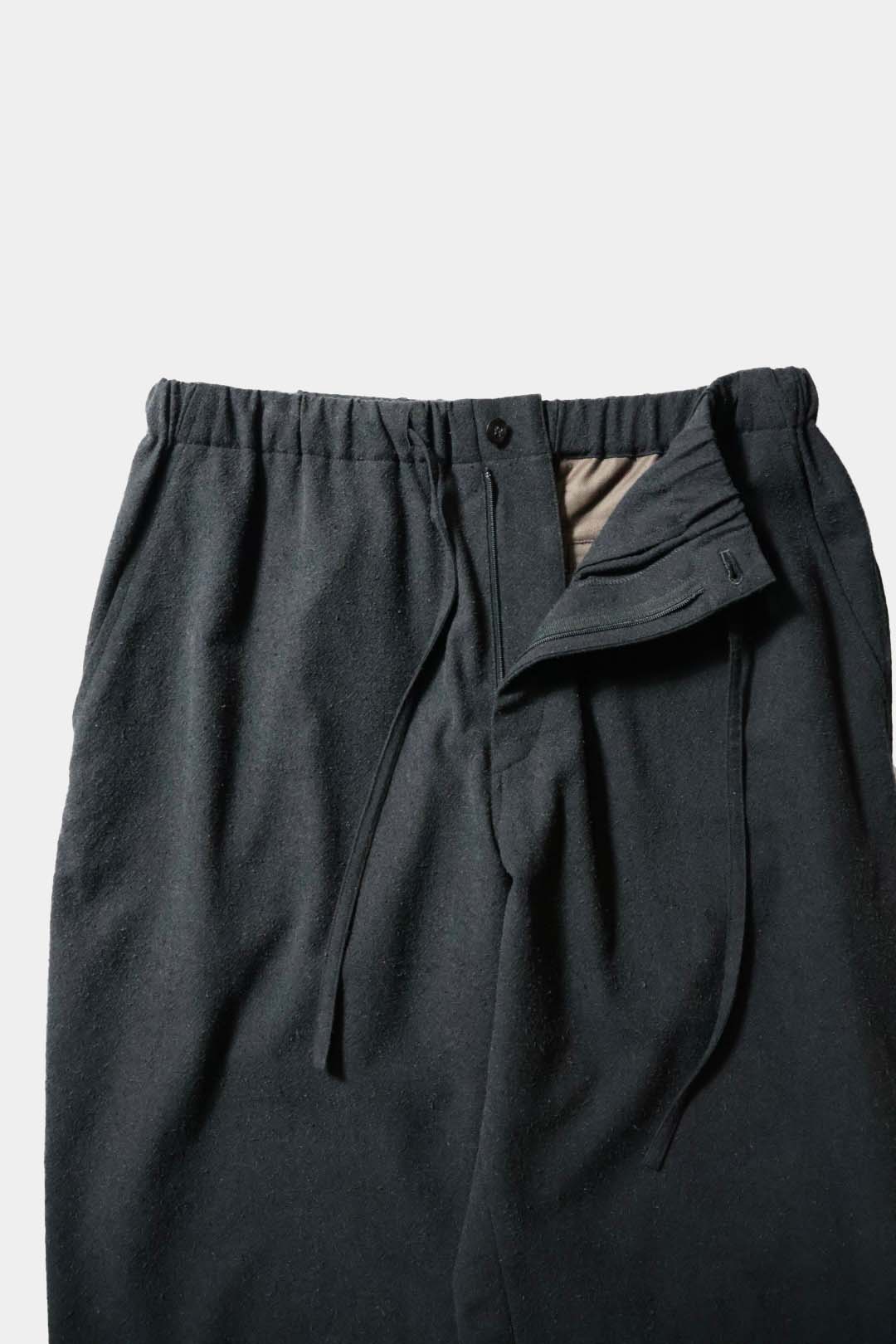 【Cale】 SILK WOOL NIDOM EASY PANTS