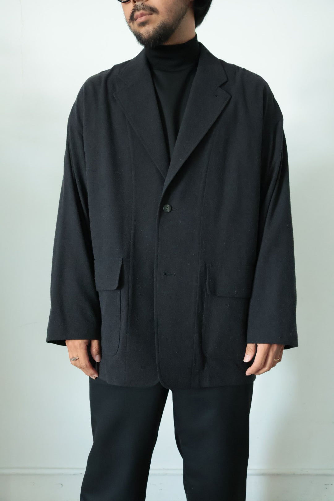 【Cale】SILK WOOL NIDOM JACKET