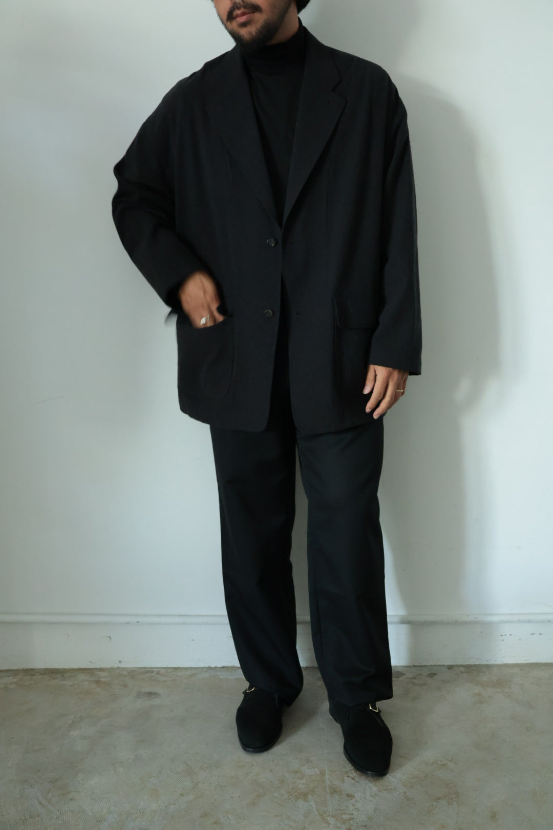 【Cale】SILK WOOL NIDOM JACKET