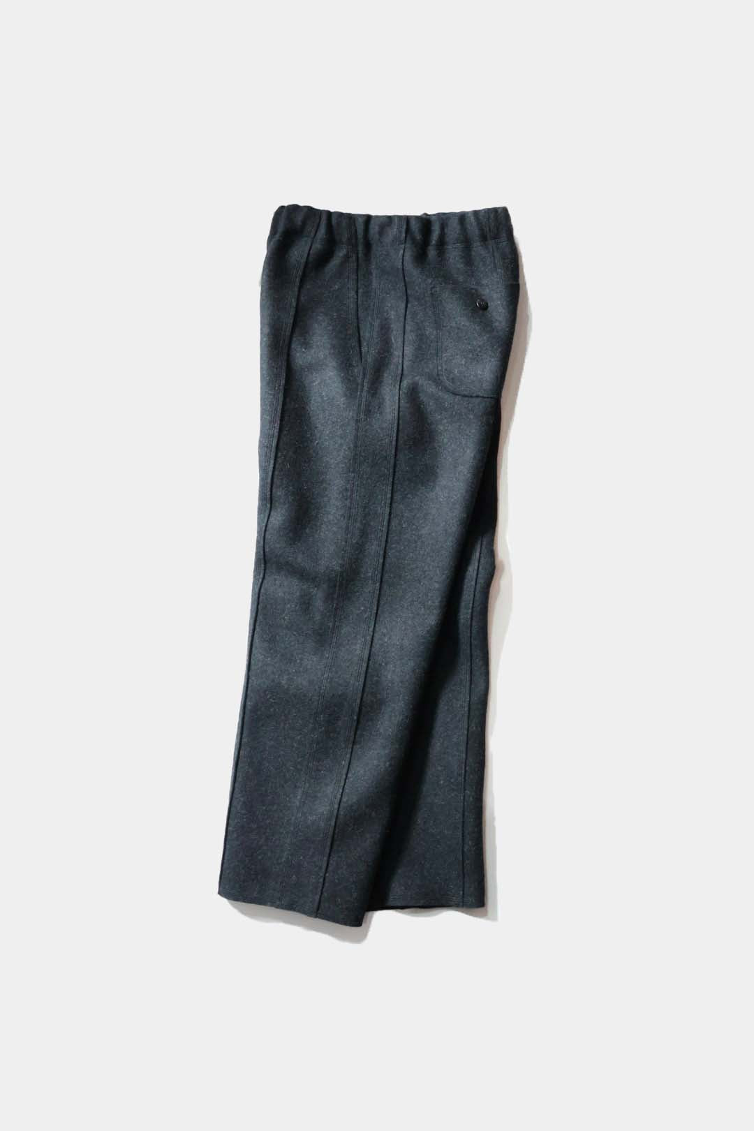 【Cale】WOOL FELT EASY PANTS