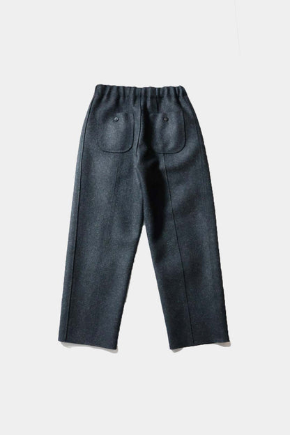 【Cale】WOOL FELT EASY PANTS