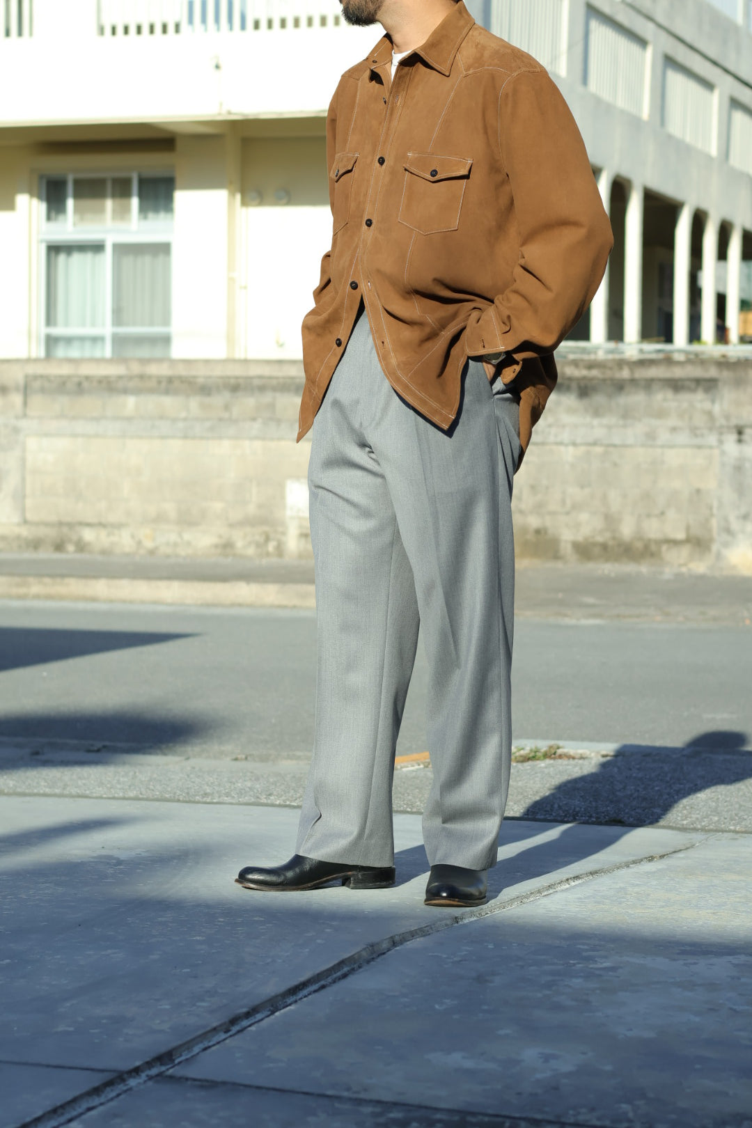 【YLÈVE】WOOL SURGE TROUSERS