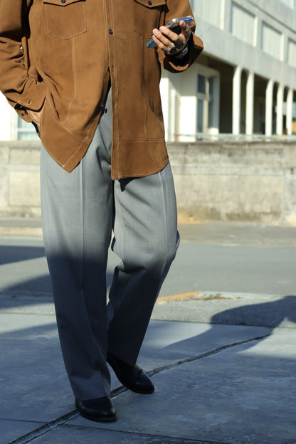 【YLÈVE】WOOL SURGE TROUSERS