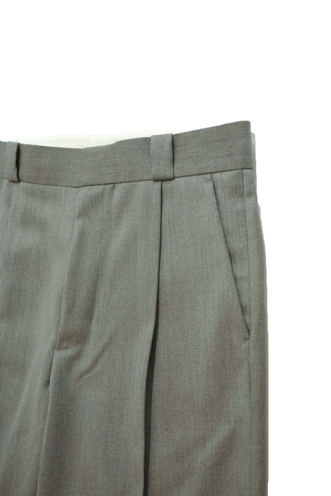 【YLÈVE】WOOL SURGE TROUSERS