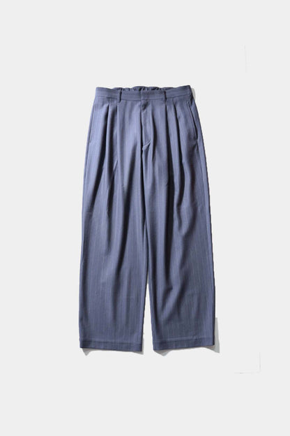 【KANEMASA PHIL.】36G Wool Stripe Trouser