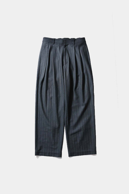 【KANEMASA PHIL.】36G Wool Stripe Trouser