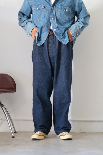 【KOOKY ZOO 】NM-MT UTILITY DENIM PANTS