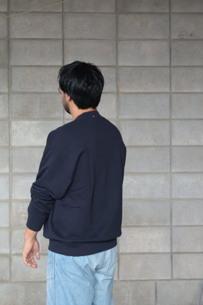 【Y】ORGANIC COTTON BLEND HEAVY WEIGHT FLEECE CREWNECK