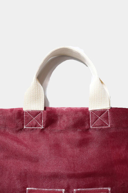 【VISION; 】Lettered Tote -Harvard-