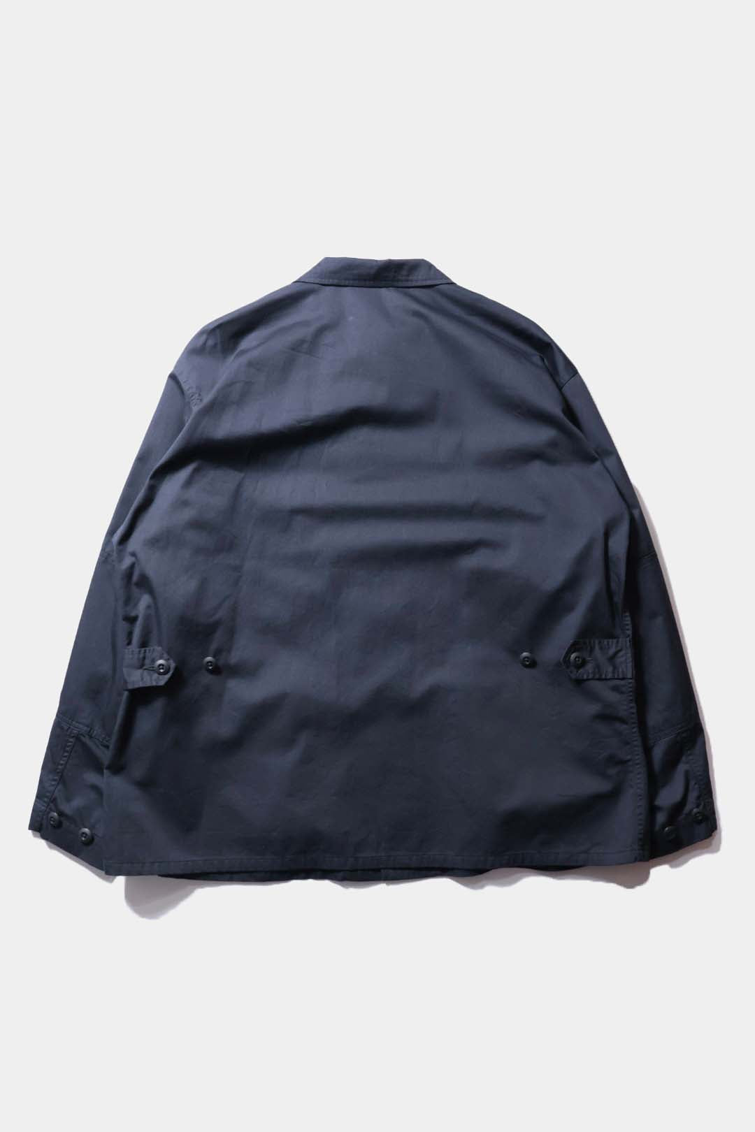 【Y】ORGANIC COTTON HIGH DENSITY SATIN BZ（NAVY）