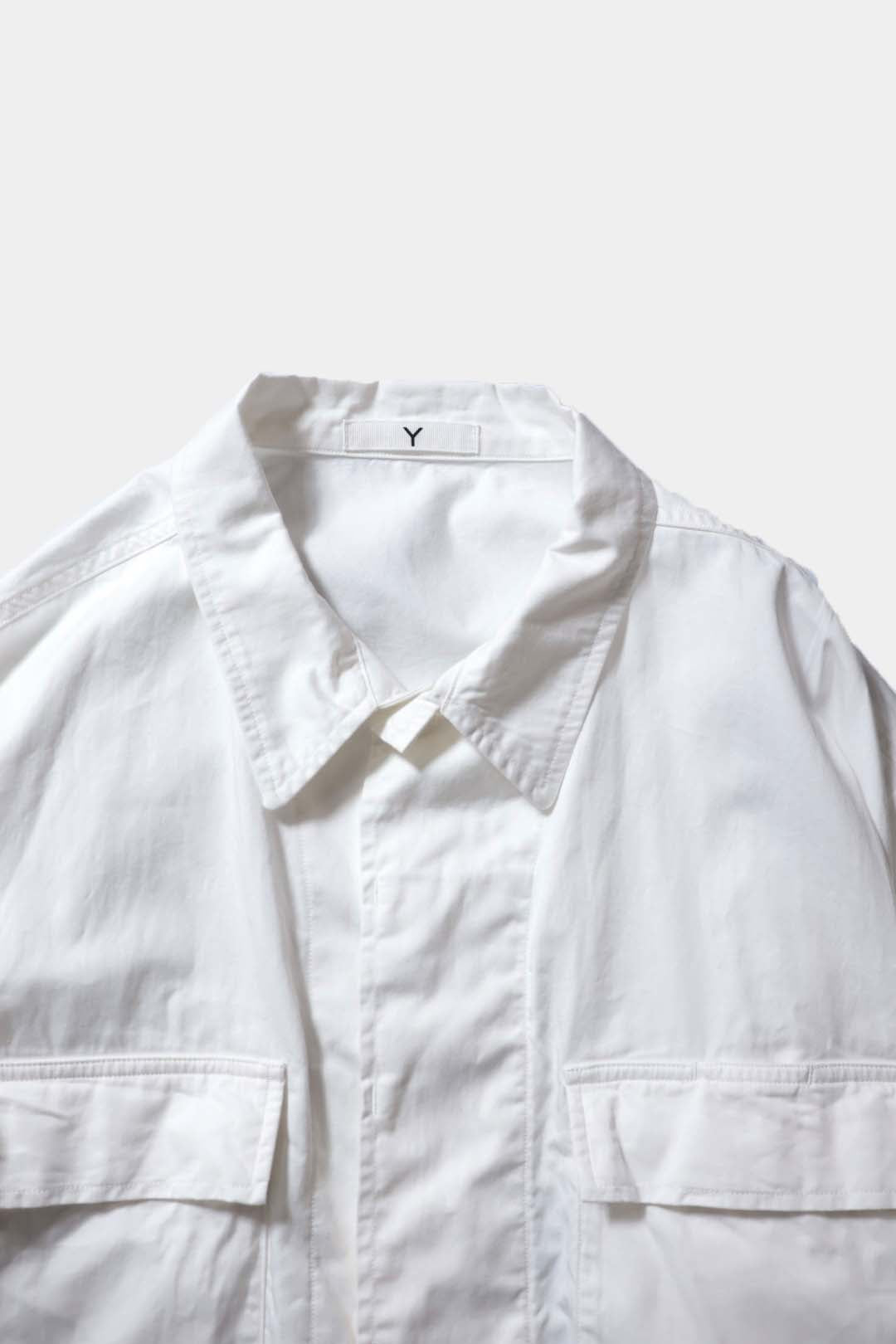 【Y】ORGANIC COTTON HIGH DENSITY SATIN BZ（WHITE）
