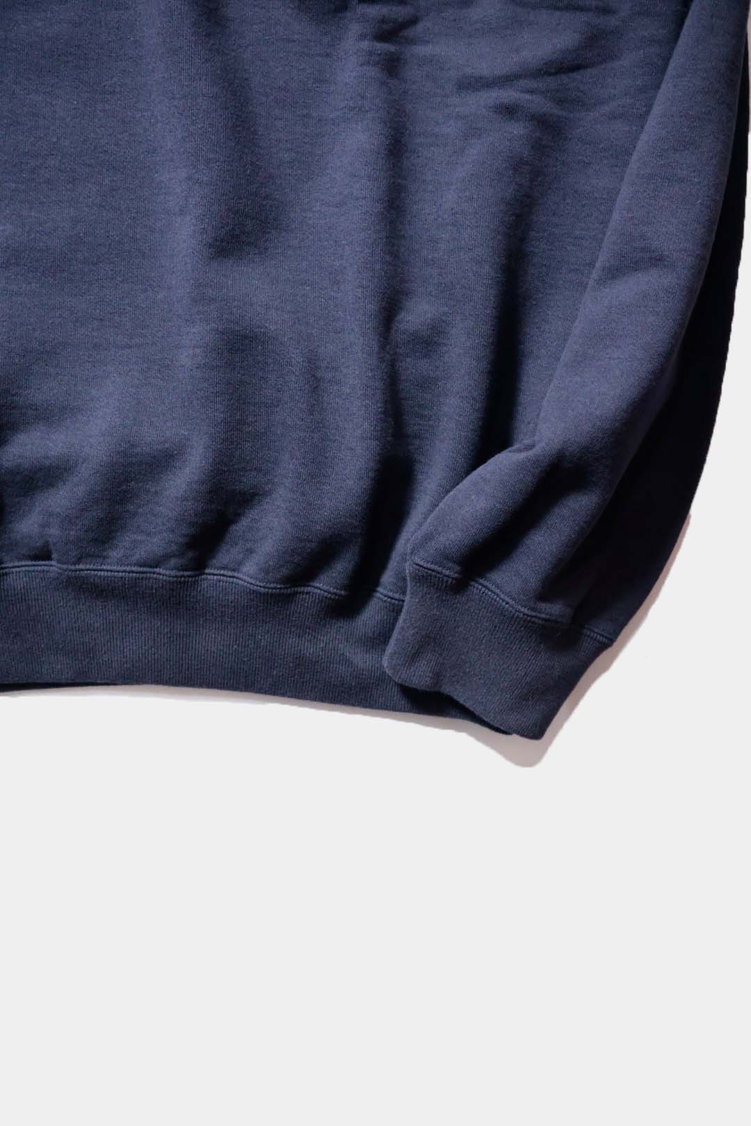 【Y】ORGANIC COTTON BLEND HEAVY WEIGHT FLEECE HALF ZIP