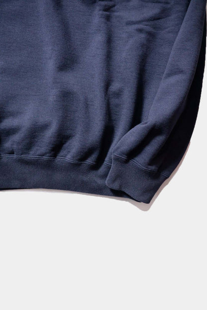 【Y】ORGANIC COTTON BLEND HEAVY WEIGHT FLEECE HALF ZIP