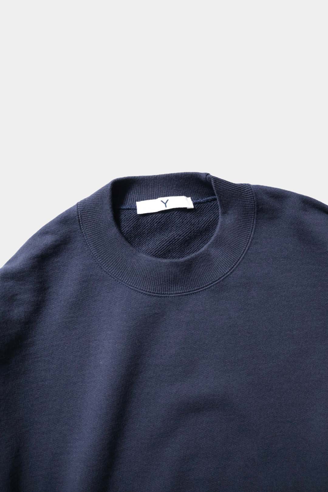 【Y】ORGANIC COTTON BLEND HEAVY WEIGHT FLEECE CREWNECK