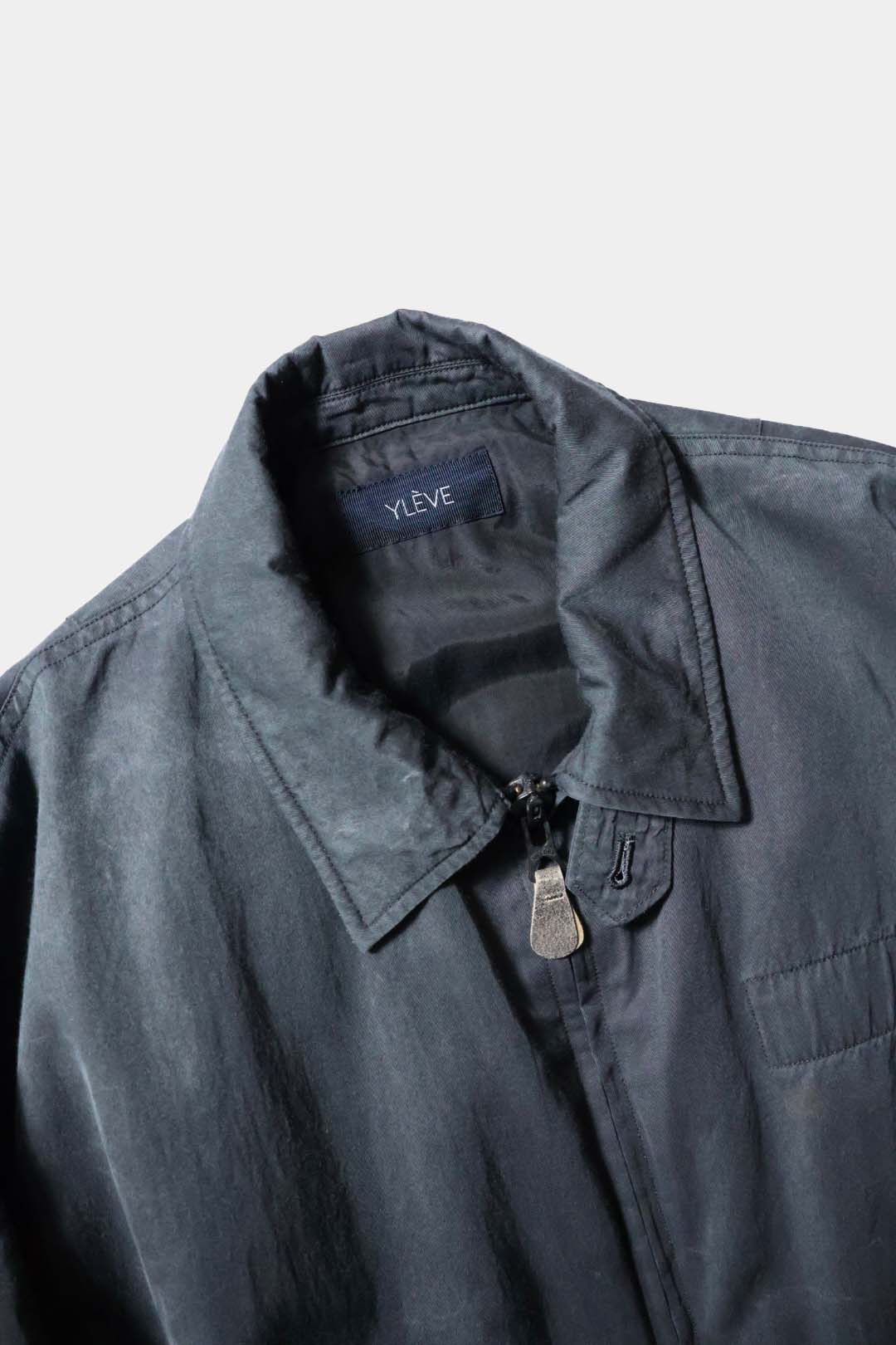 YLÈVE】RAYON COTTON PIGMENT DYE BLOUSON – Mo