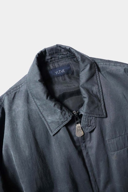 [YLÈVE]RAYON COTTON PIGMENT DYE BLOUSON