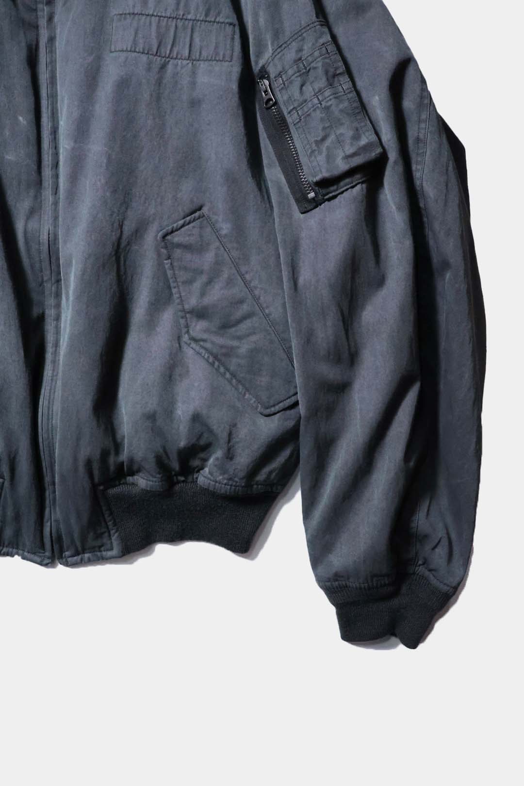 [YLÈVE]RAYON COTTON PIGMENT DYE BLOUSON