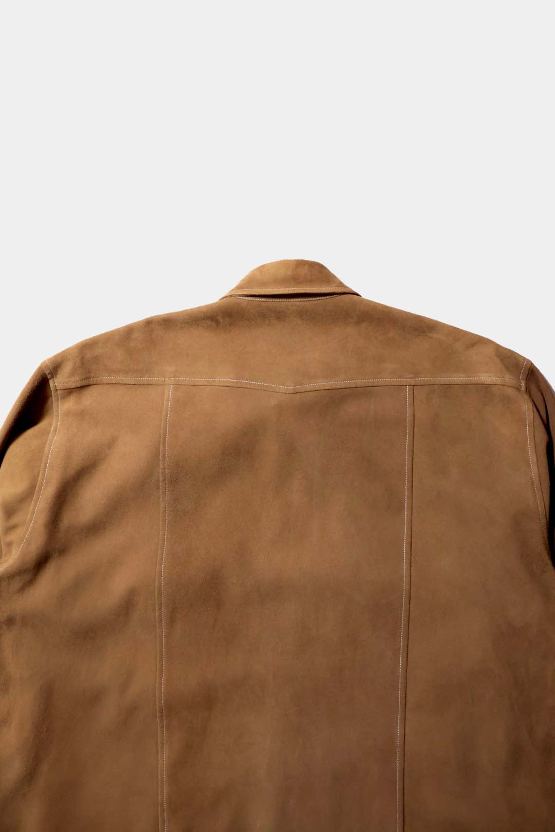 【Cale】LIGHT SHEEP SUEDE WESTERN SHIRT