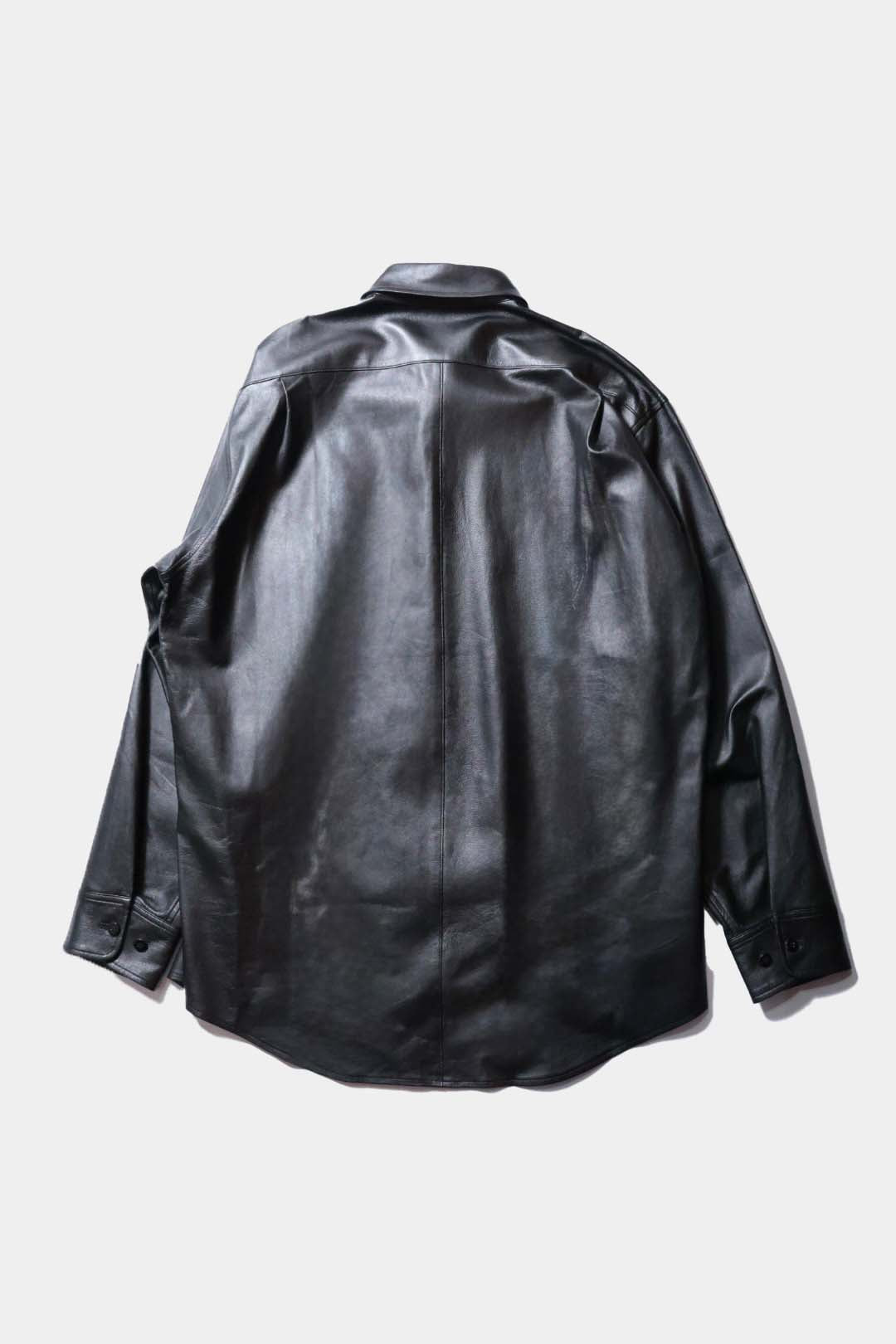 Cale】 Lamb Leather Shirt – Mo