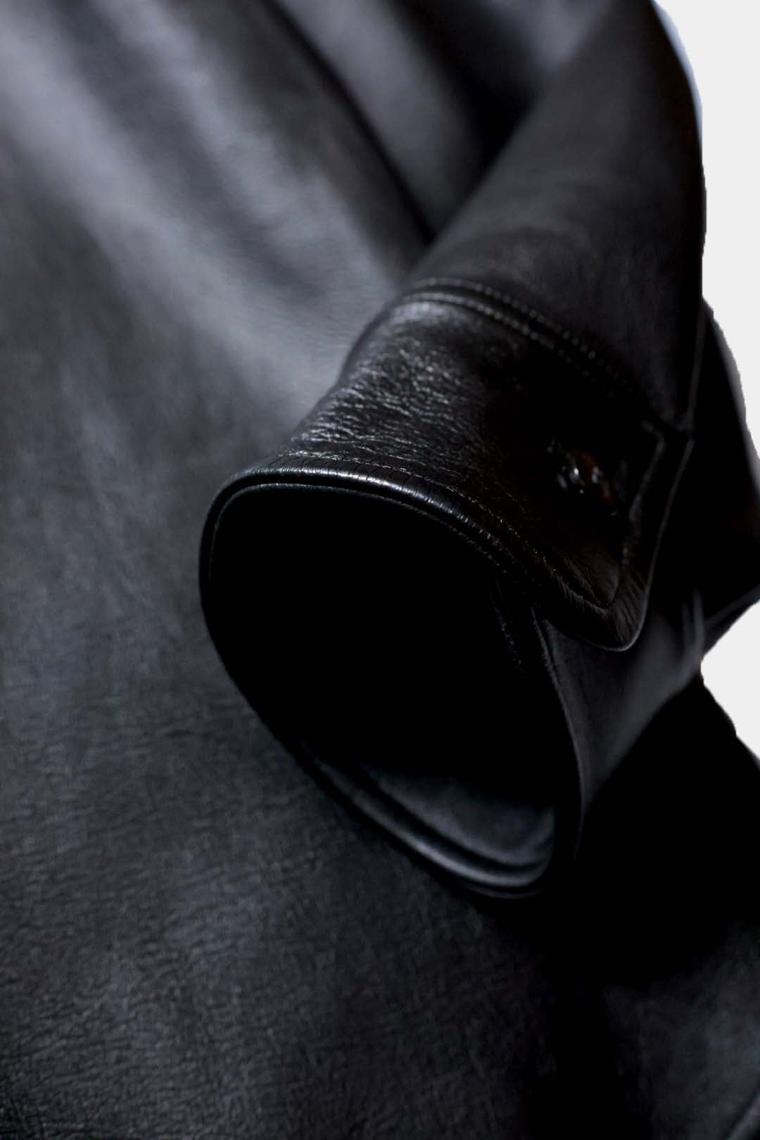 【Cale】Lamb Leather Shirt