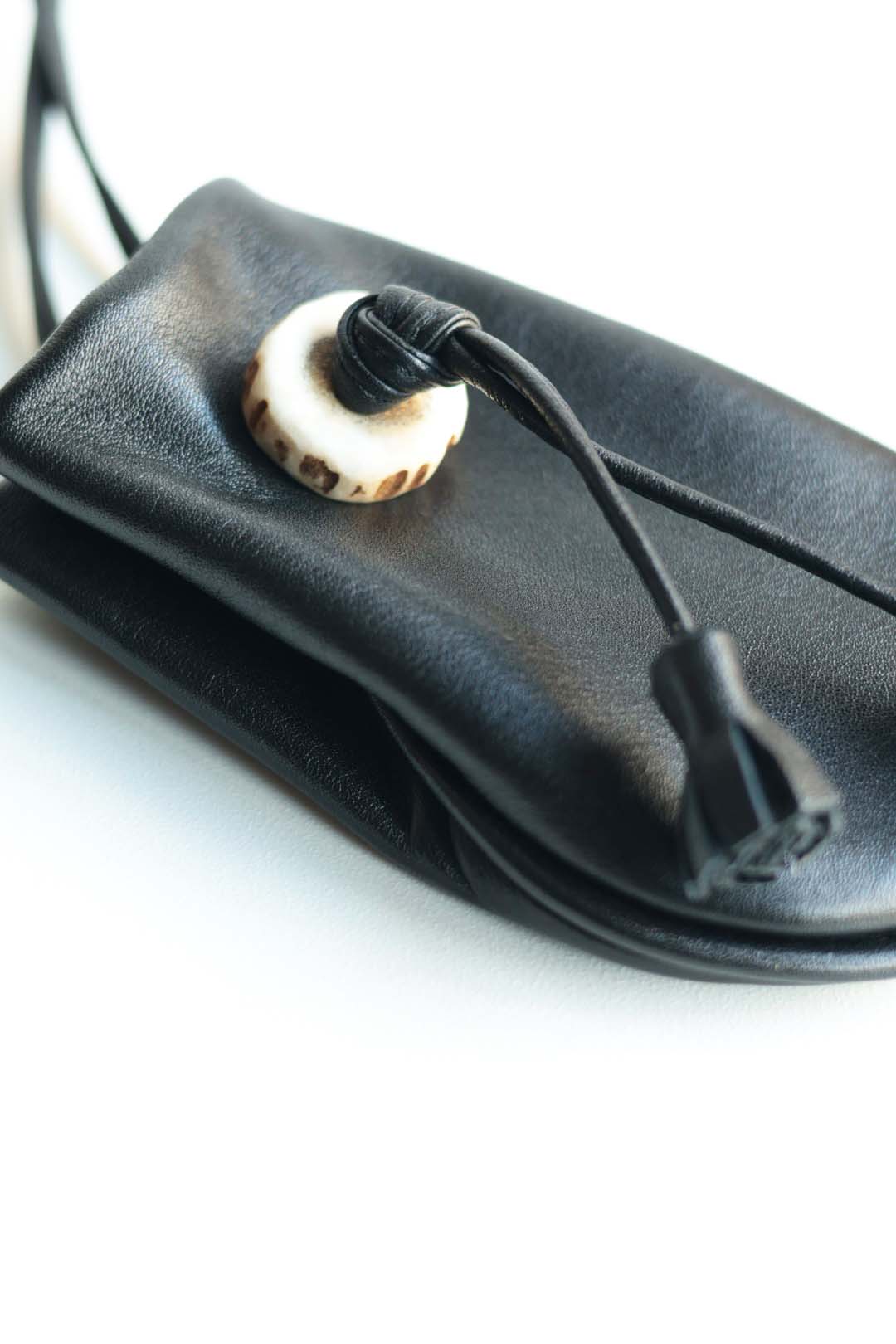 【Thumbindex】KINCHAKU Necklace Deer horn