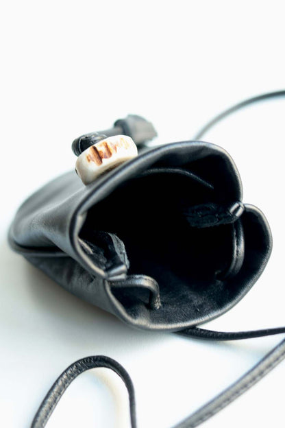 【Thumbindex】KINCHAKU Necklace Deer horn