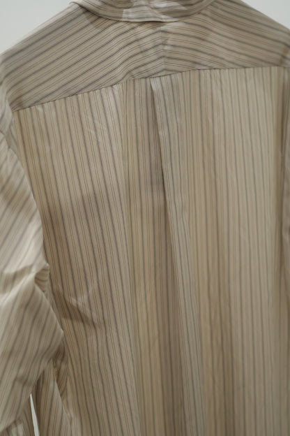 YLÈVE / ACETATE CUPRA STRIPE SHIRT