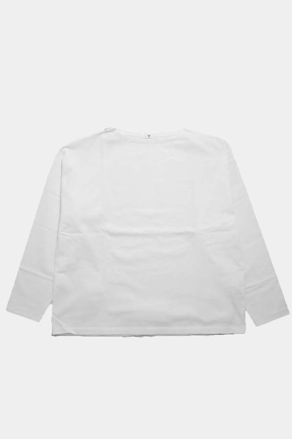 【Y】ORGANIC COTTON JERSEY BOAT NECK P/O