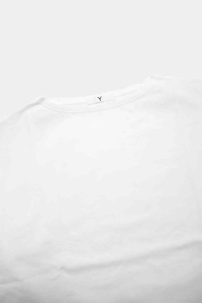 【Y】ORGANIC COTTON JERSEY BOAT NECK P/O