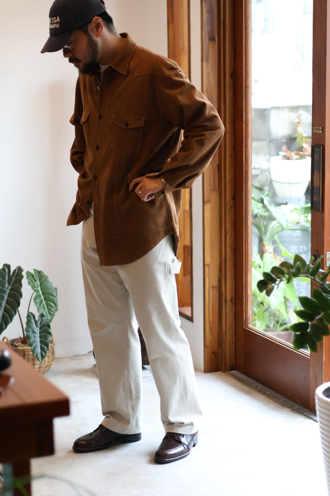 【Cale】 NIDOM CHINO PAINTER PANTS