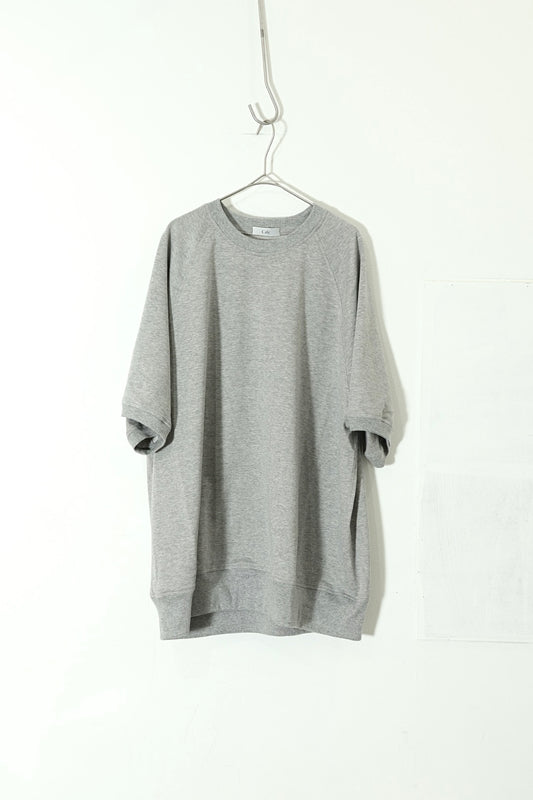 36G Cotton Lined Crew neck T-shirt（Gray)