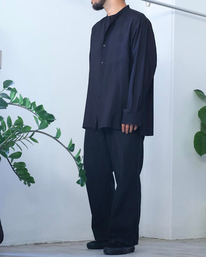 【YLÈVE 】RAYON POLYESTER BROAD SH