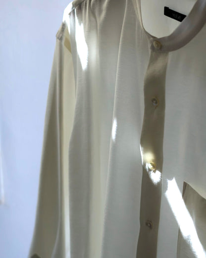 【YLÈVE 】RAYON POLYESTER BROAD SH