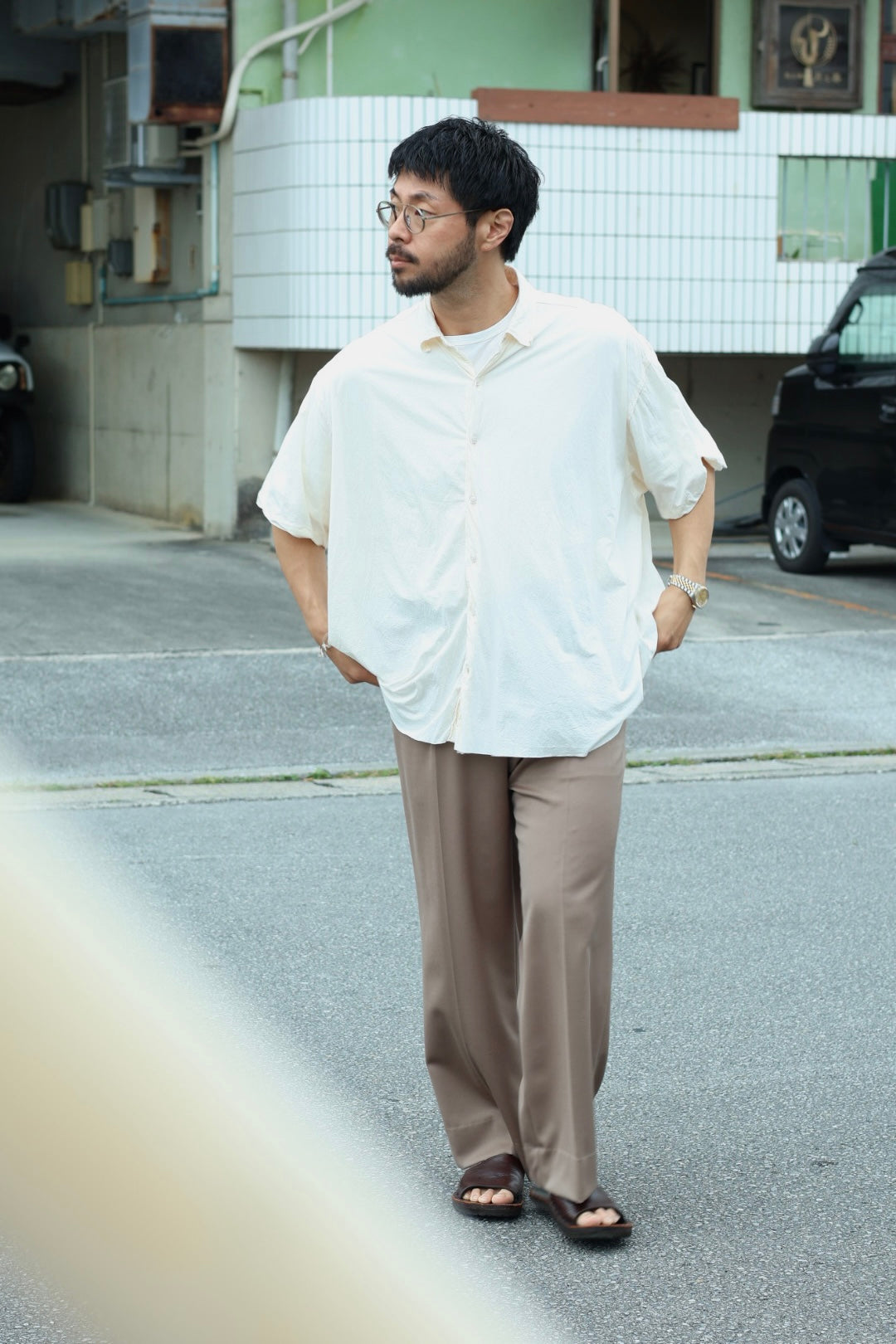 KANEMASA PHIL. - 【残り一点】46G Artisan S/S Shirt | ACRMTSM