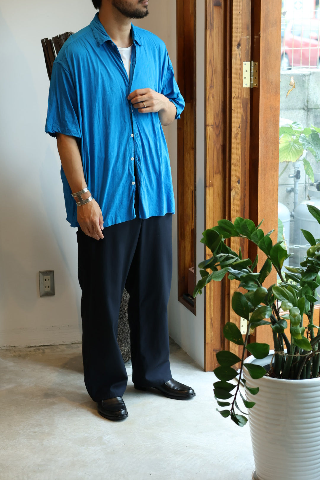 KANEMASA PHIL. - 46G Artisan Jersey Shirt YELLOW / シャツ | koko