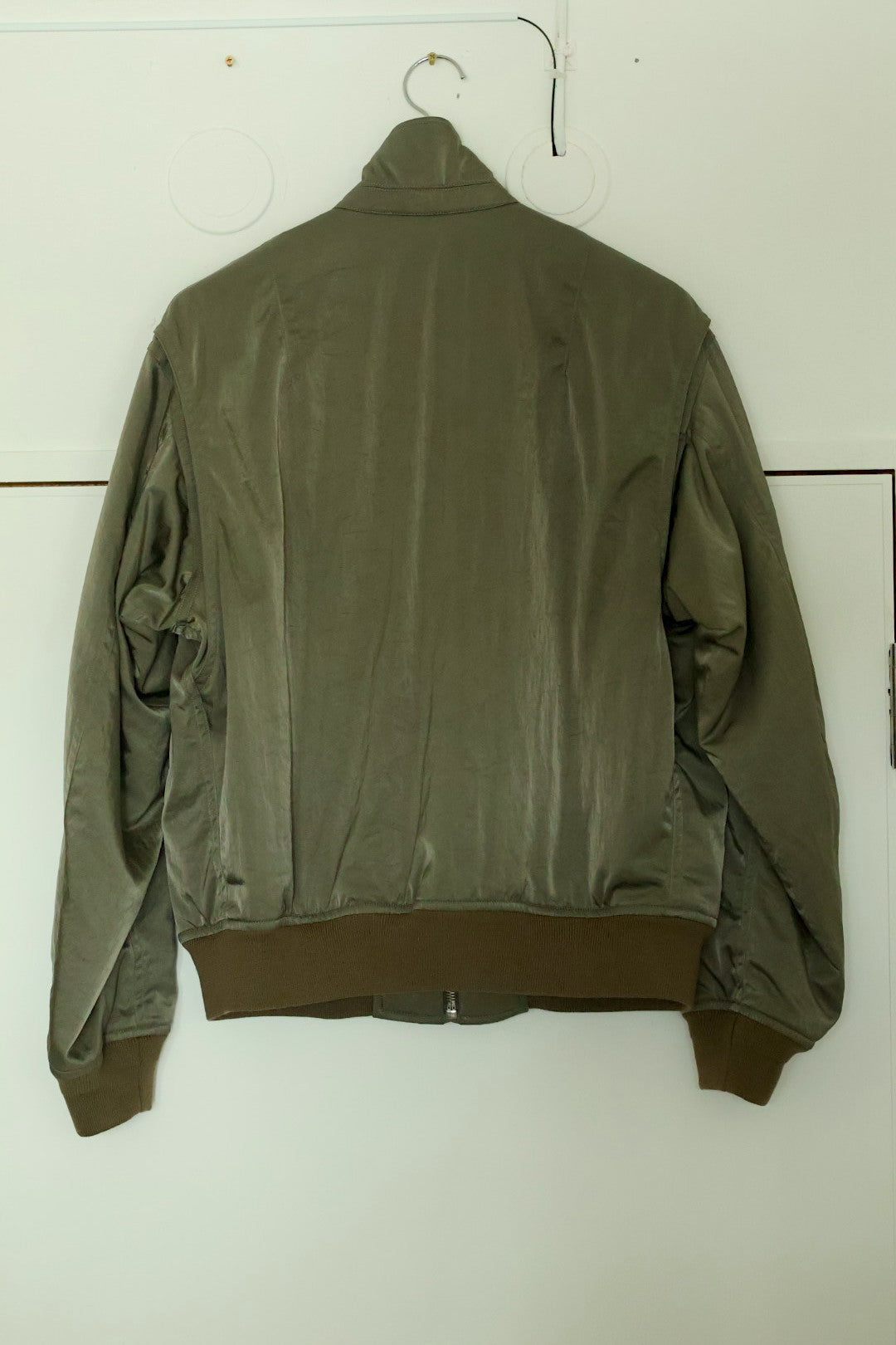 [YLÈVE] NYLON TWILL BLOUSON