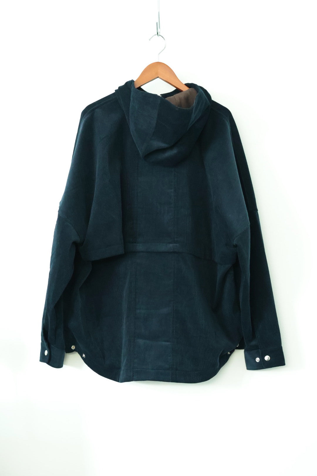 【Cale】14W Organic cotton Corduroy Anorak(NAVY)