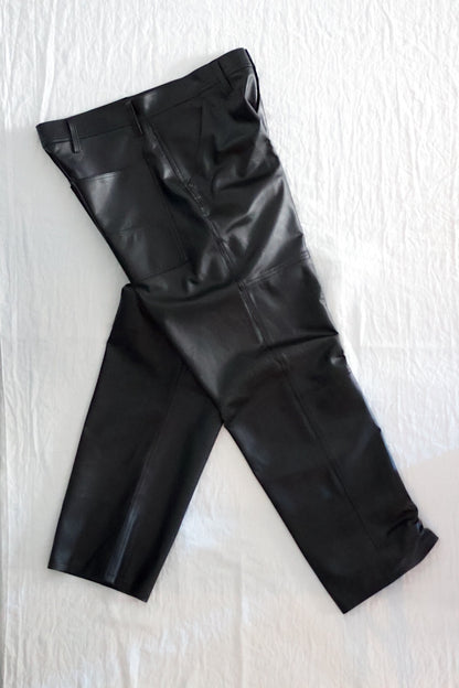 10%off【Cale】 Lamb Leather Pants