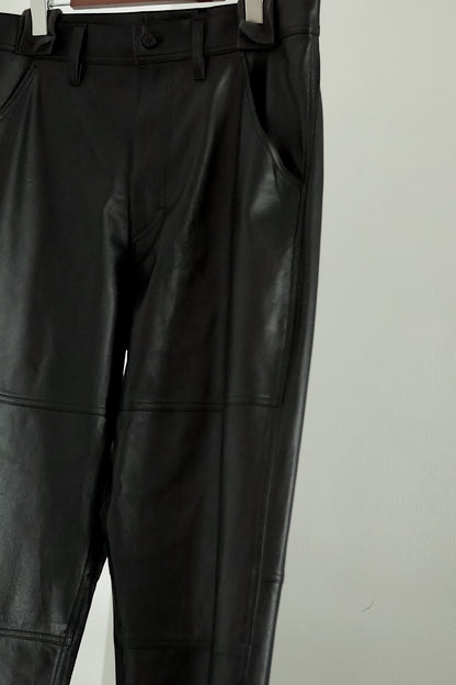 10%off【Cale】 Lamb Leather Pants