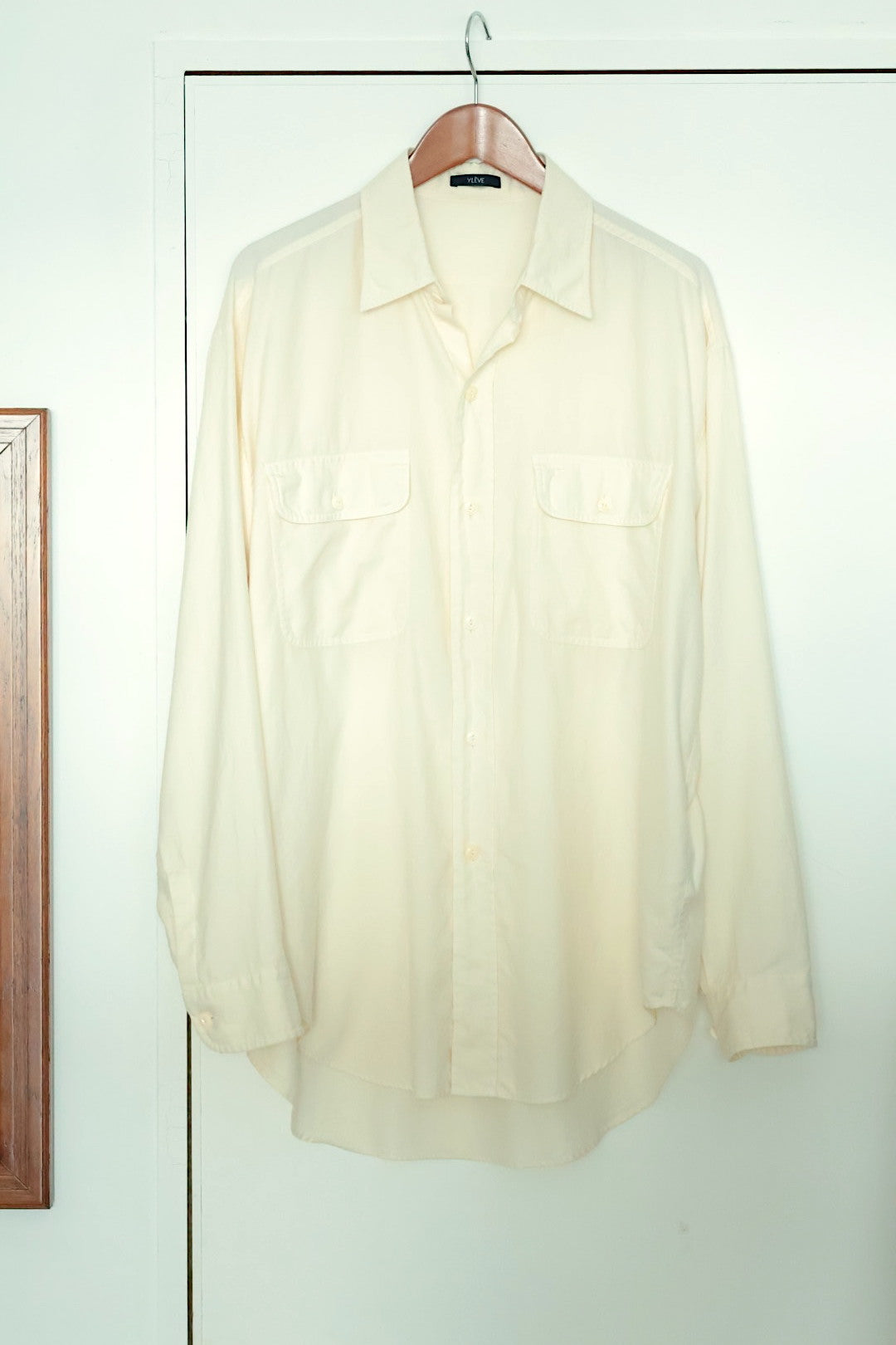 [YLÈVE] COTTON LAWN SHIRT