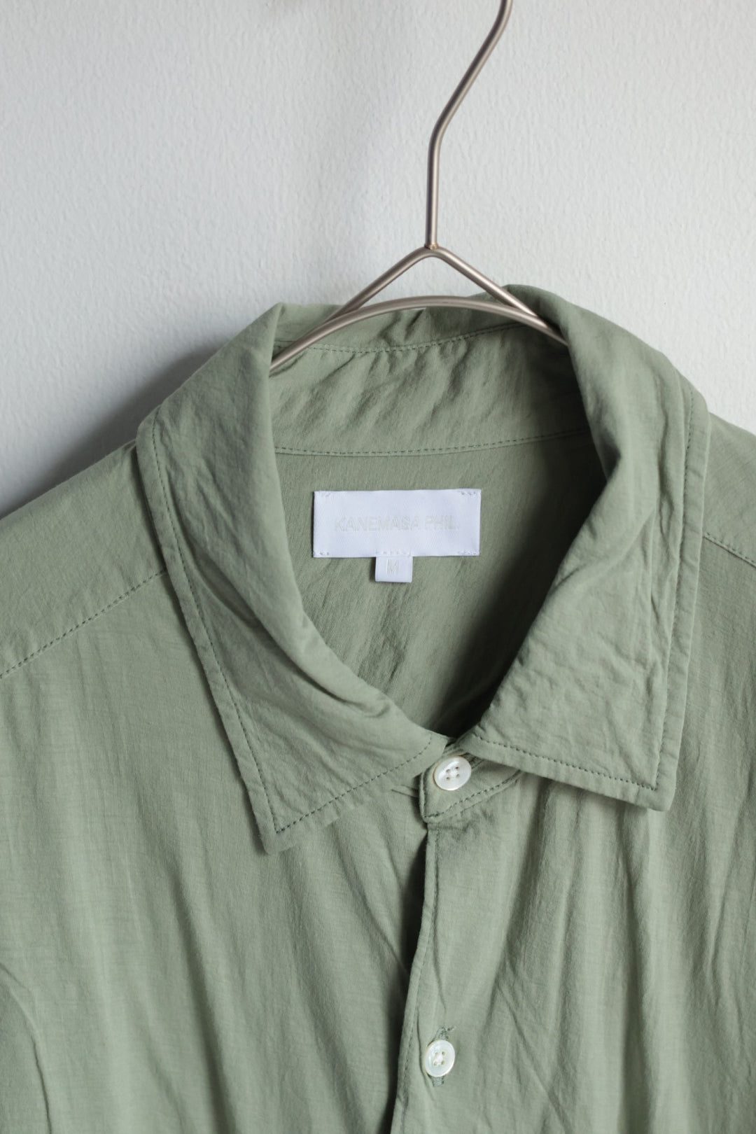 【KANEMASA PHIL.】46G Artisan L/S Shirt