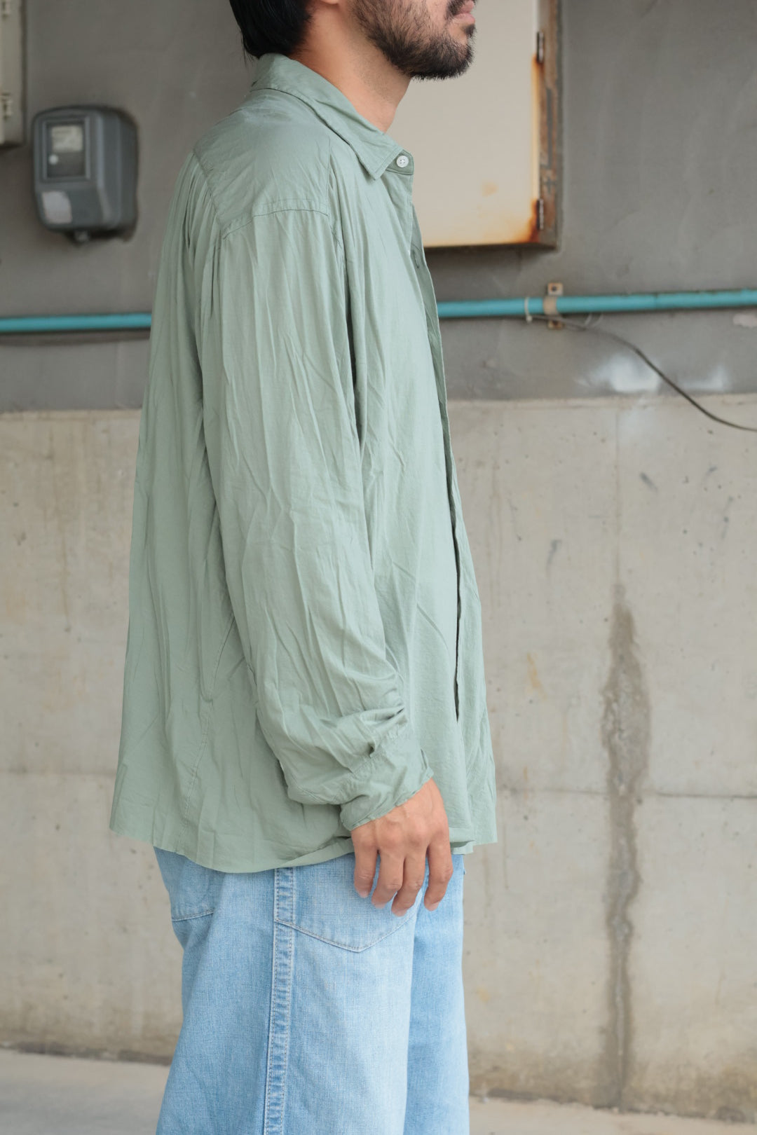 【KANEMASA PHIL.】46G Artisan L/S Shirt