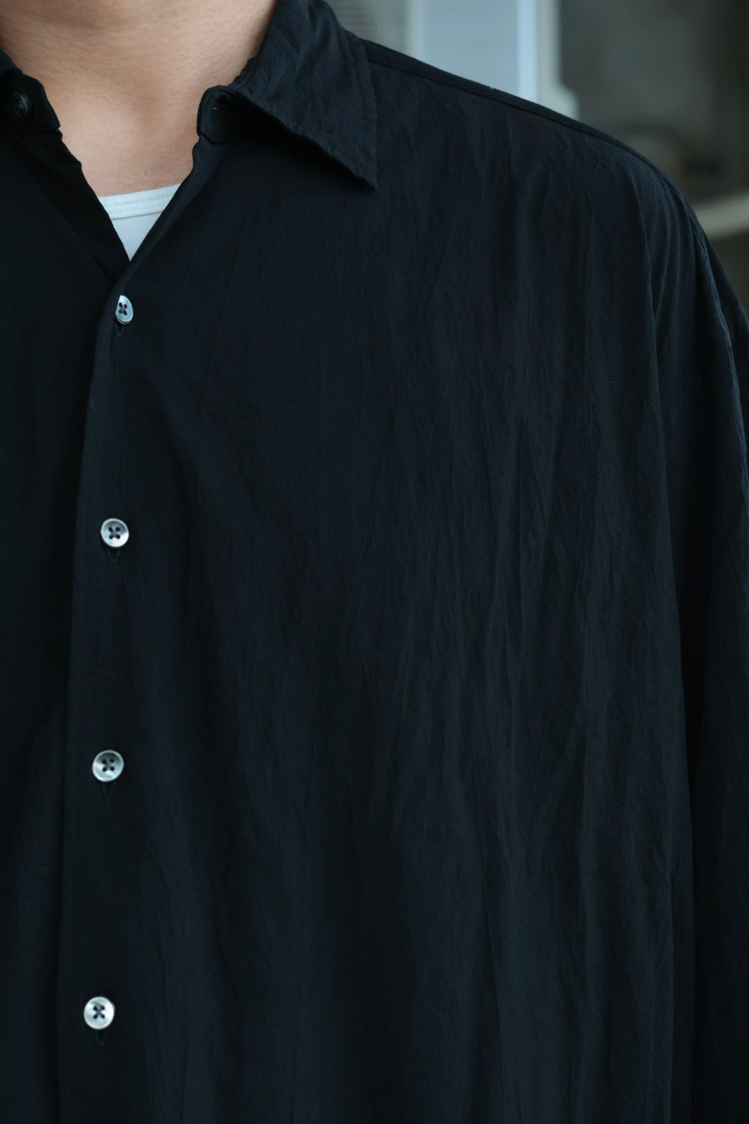 【KANEMASA PHIL.】46G Artisan L/S Shirt
