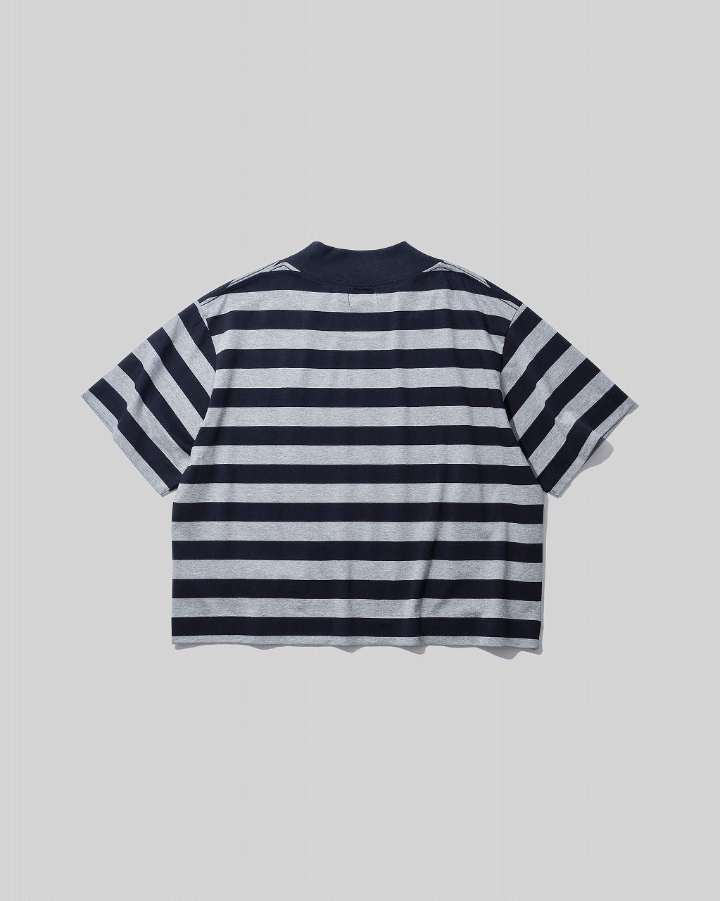 26SS【KOOKY ZOO 】JUVENILE BORDER TEE  (NAVY × GRAY)