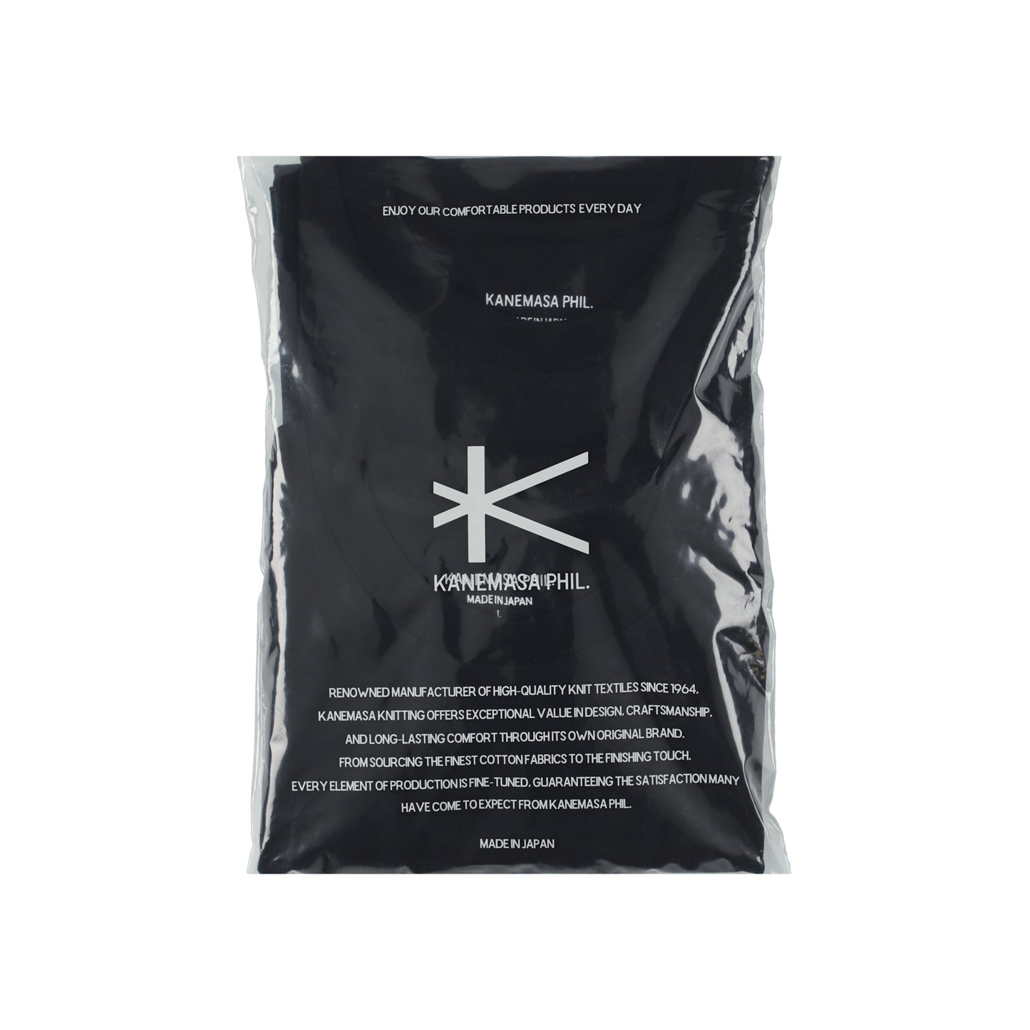 【KANEMASA PHIL.】46G COTTON THIN PACK TEE