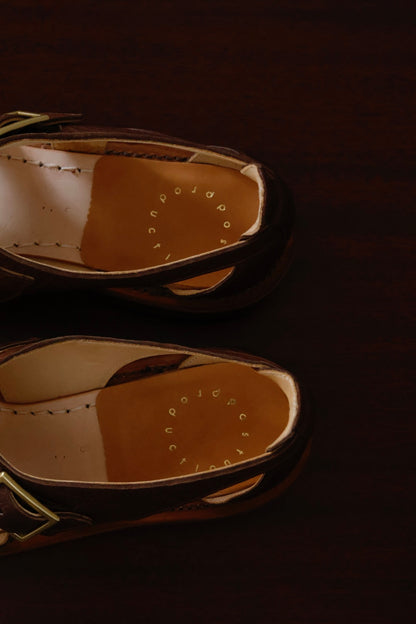 【Post Production】HUNT Sandals　"EZOJIKA"