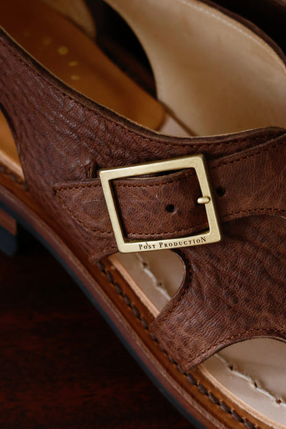 【Post Production】HUNT Sandals　"EZOJIKA"