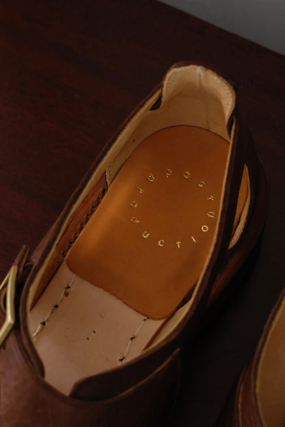 【Post Production】HUNT Sandals　"EZOJIKA"