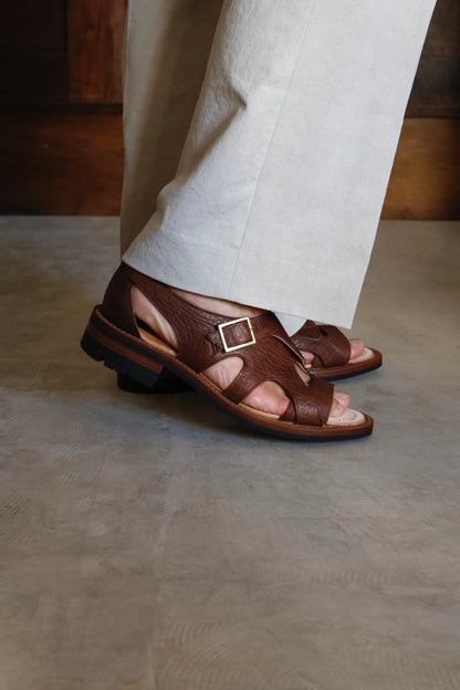 【Post Production】HUNT Sandals　"EZOJIKA"